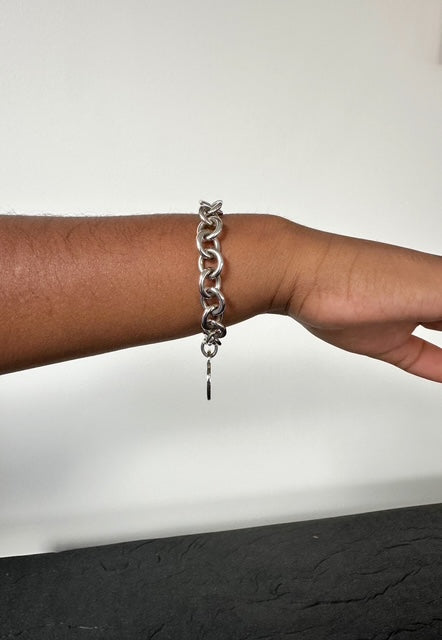 Tiffany & Co Silver Heart Tag Bracelet