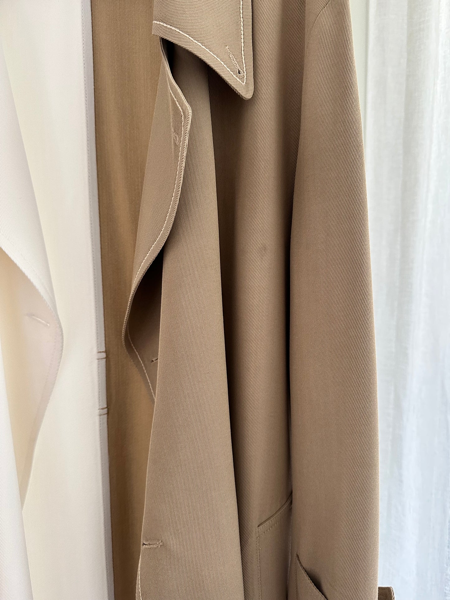 Bassike Two Tone Trench