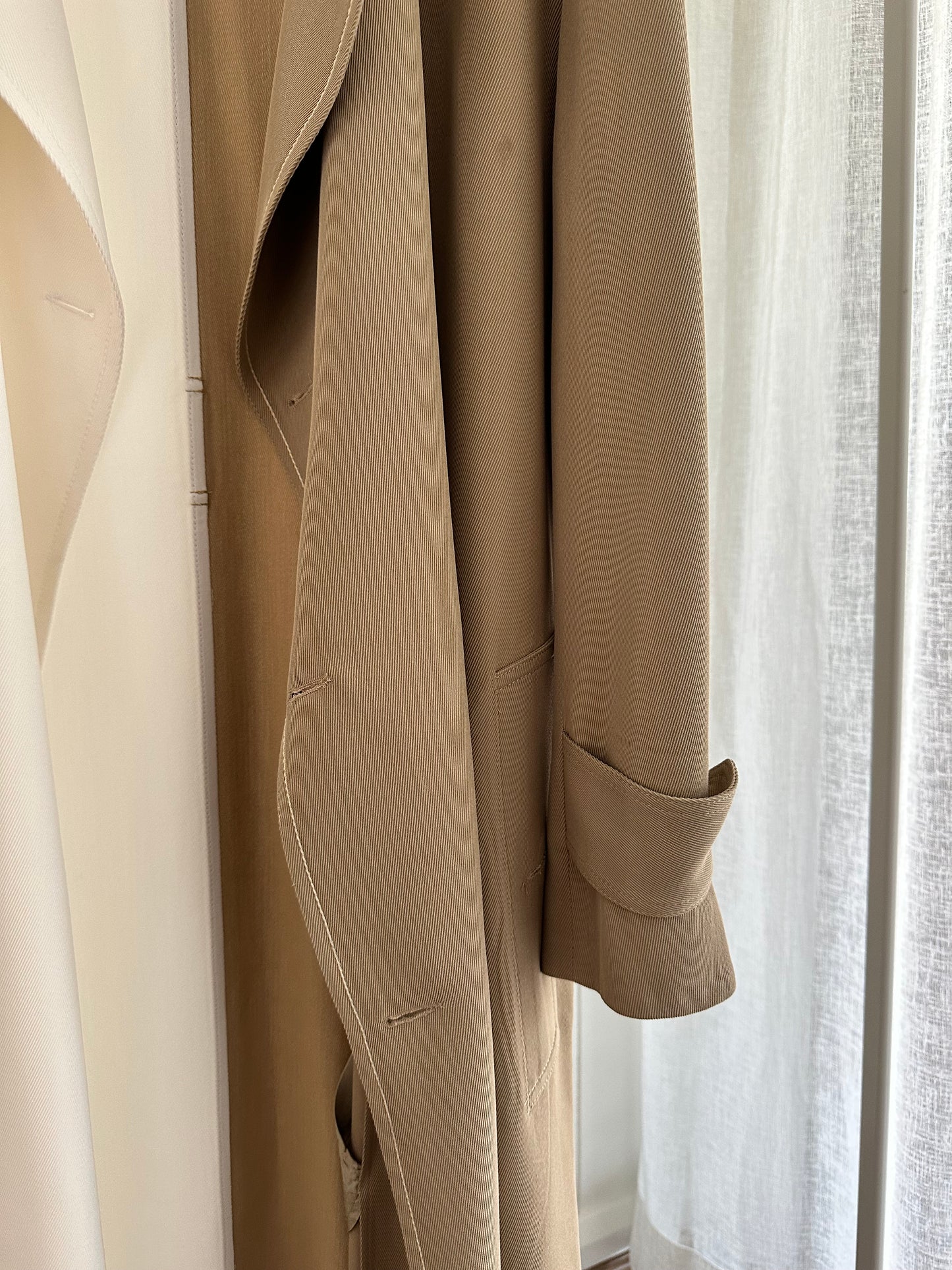 Bassike Two Tone Trench