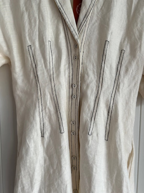 Aje Linen Dress