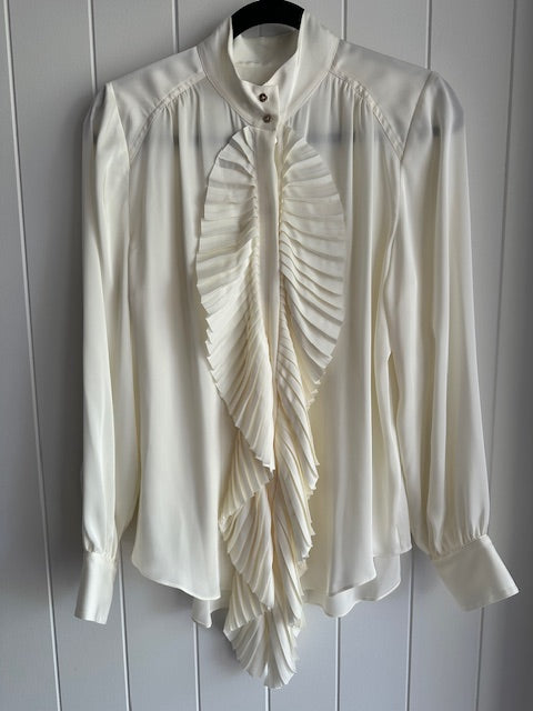 Country Road Pleat Bib Shirt