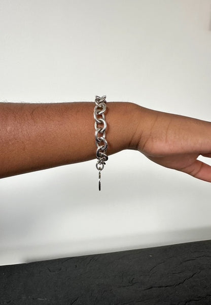 Tiffany & Co Silver Heart Tag Bracelet