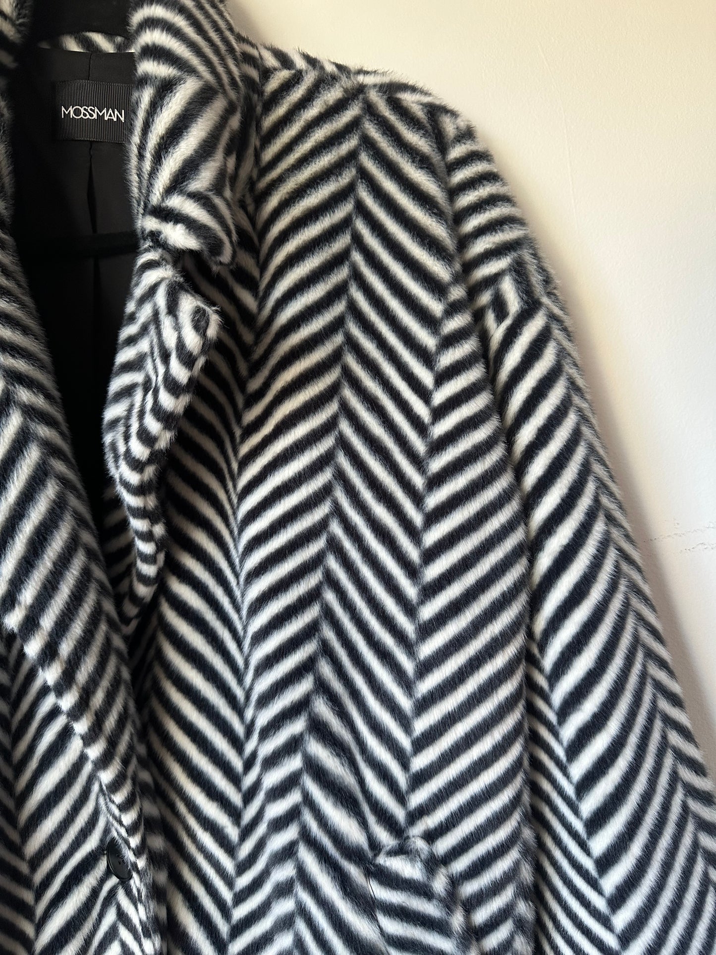 Mossman Faux Fur Coat