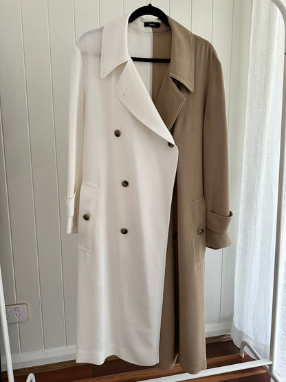 Bassike Two Tone Trench